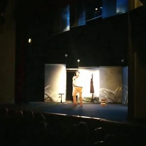 Спектакль проекта "Театр без границ" в феврале посетили 20 слабовидящих зрителей